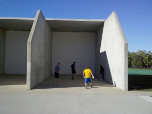 3-Wall outdoor handball courts