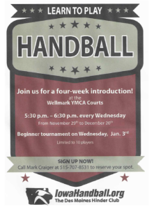 Learn Handball Fall 2017